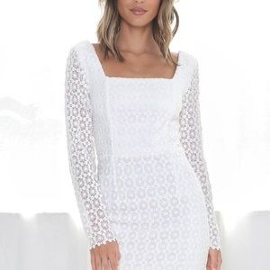 Emerie Dress - White